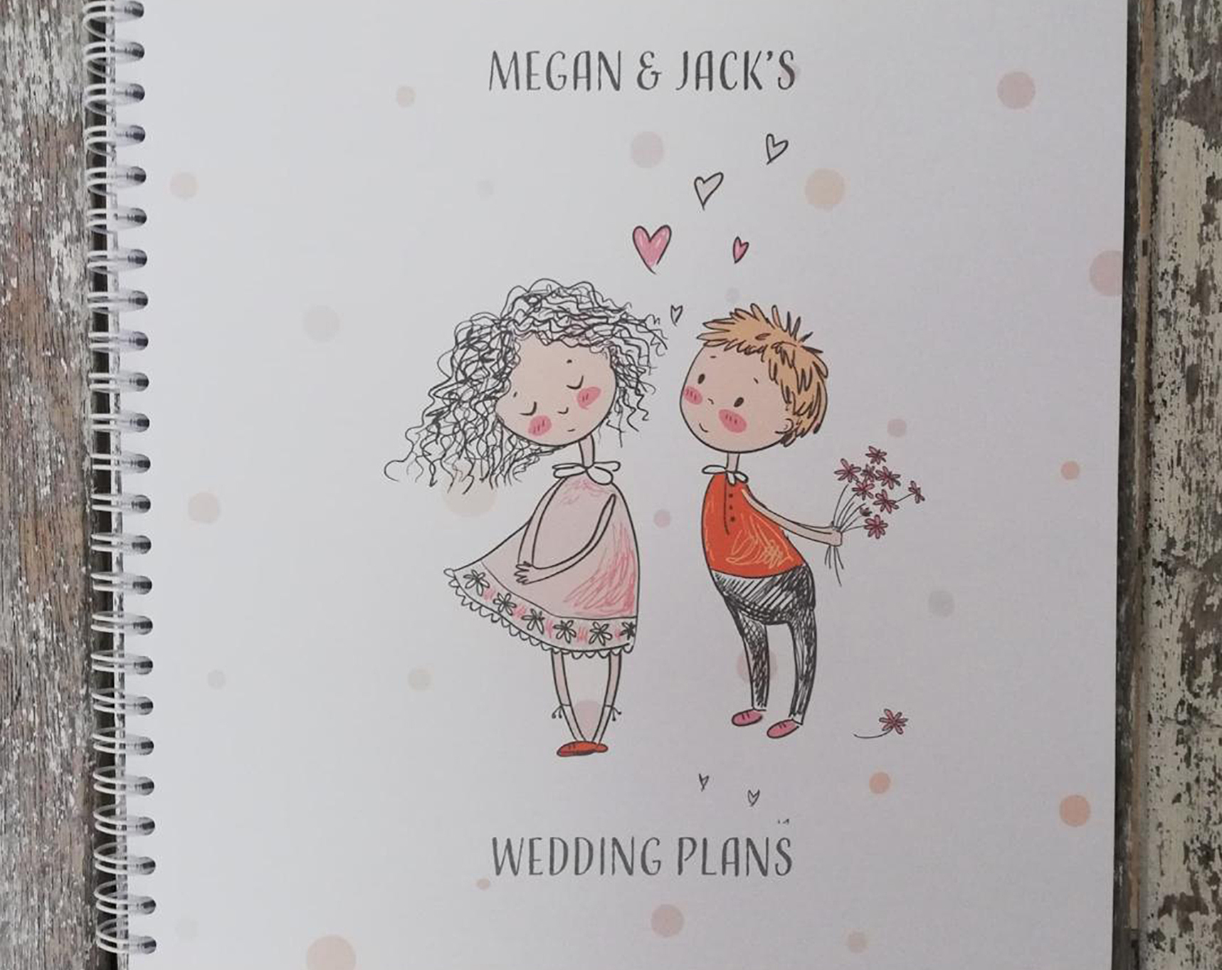 Personalised wedding planners