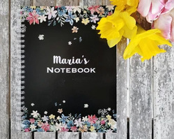 Floral Banner Notebook