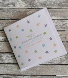 Personalised Stars Congratulations Card GCSES, A Levels, Degree, Exams
